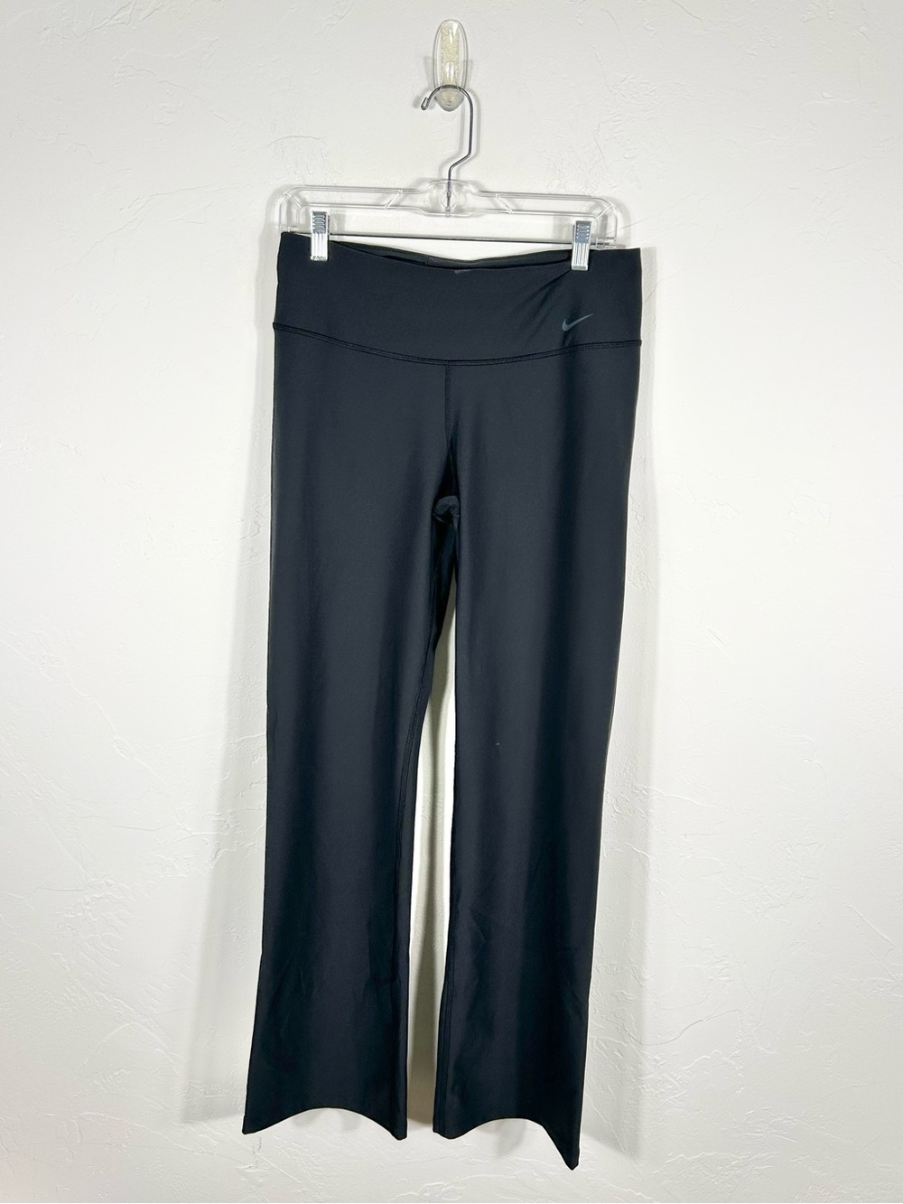Nike Women's Dri-Fit Flare Bootcut Yoga Training Pants Black Size Medium